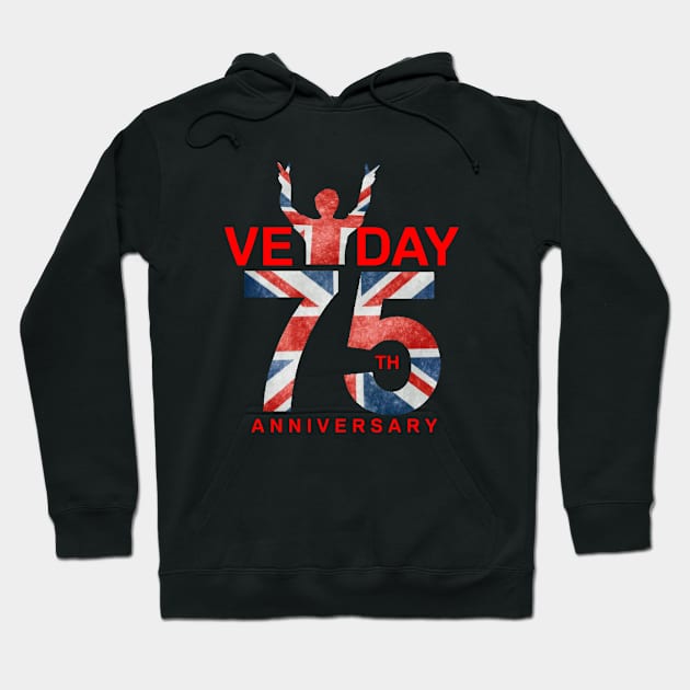 VE Day Hoodie by yellowshop